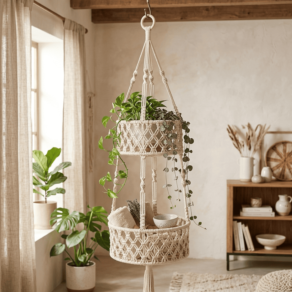Decorative Mecramme