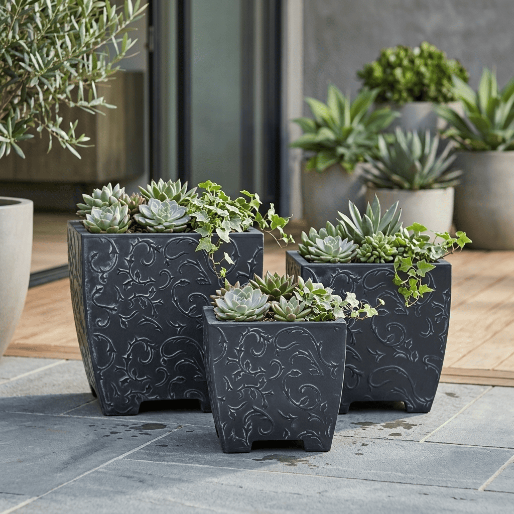 Square Planters
