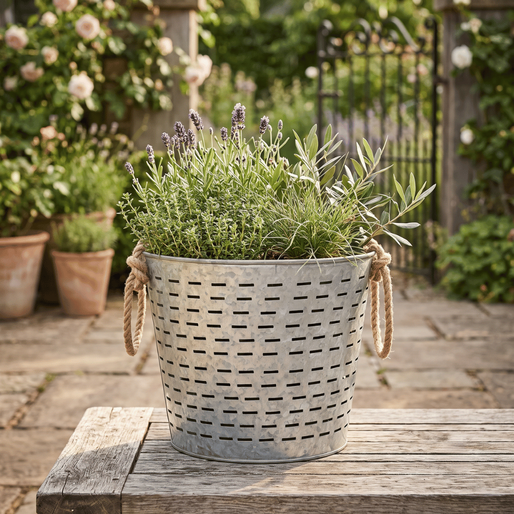 Zinc Planters