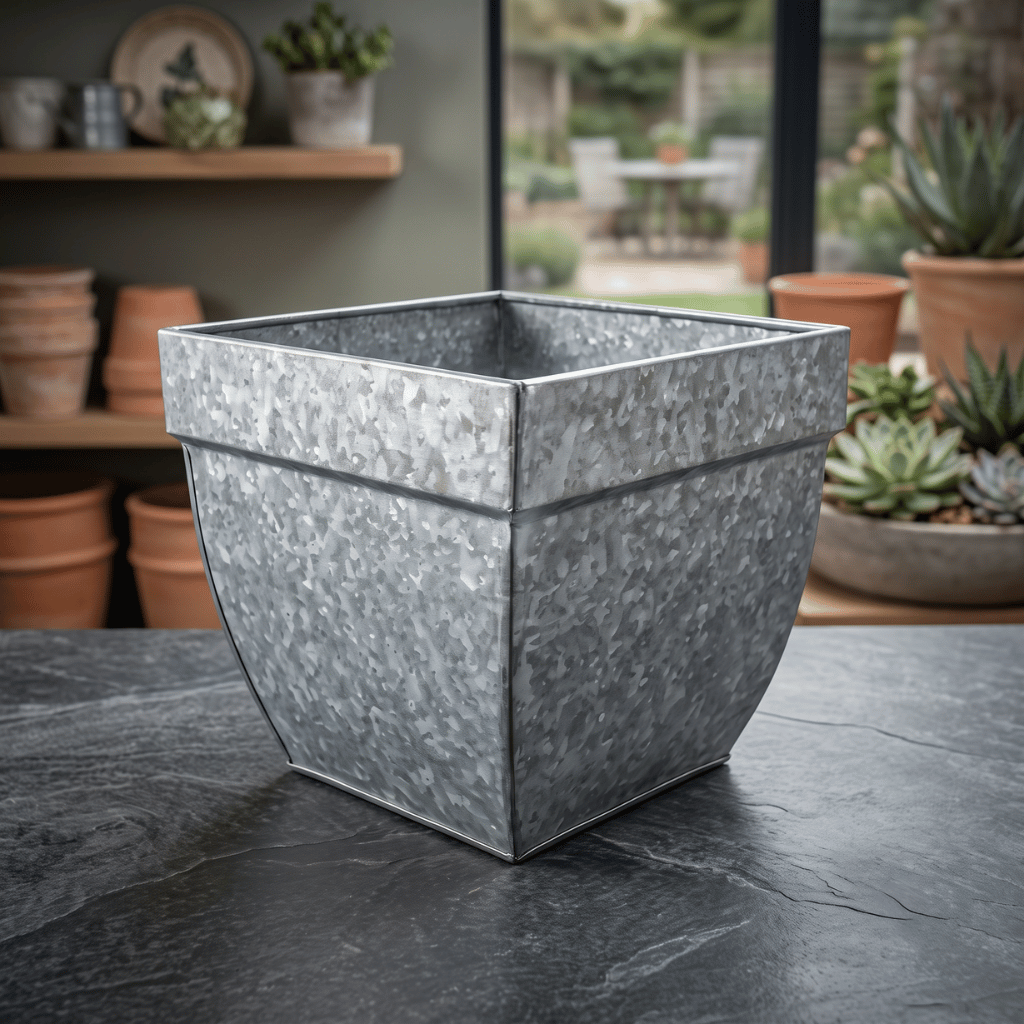 Zinc Planters